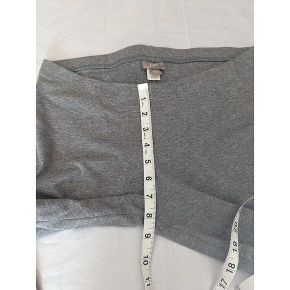J Jill Women's Size Small Grey Cropped/ Capri Leggings - Picture 7 of 10